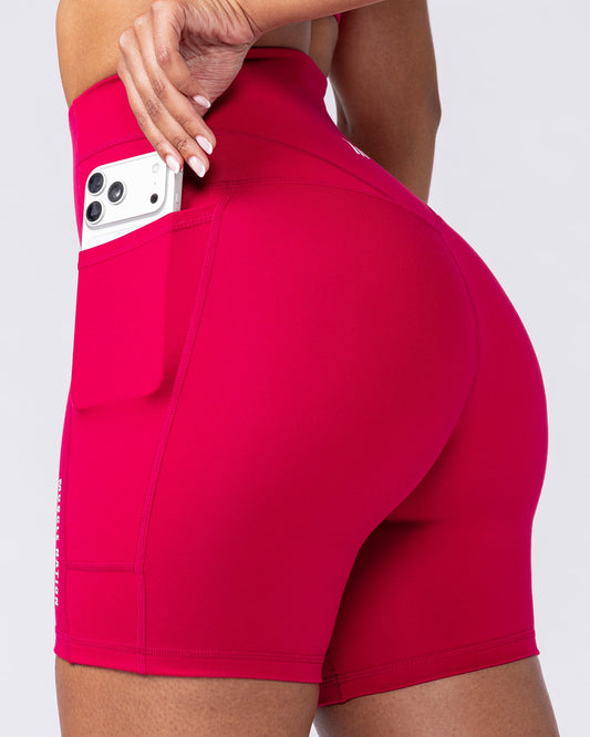 Unrivalled Berry Pocket Shorts