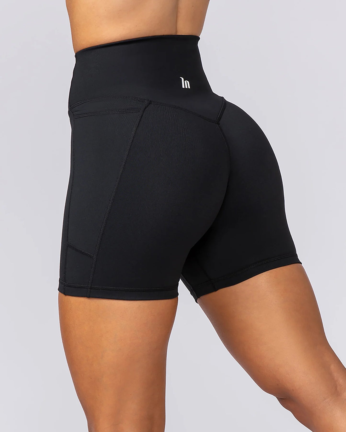 Unrivalled Black Pocket Shorts