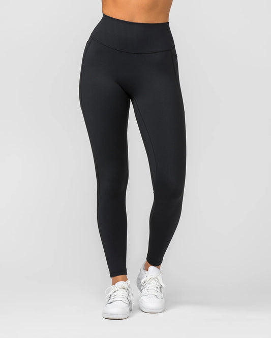 Black Agility Pocket Leggings