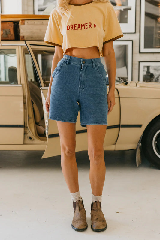 Baggy Denim Shorts