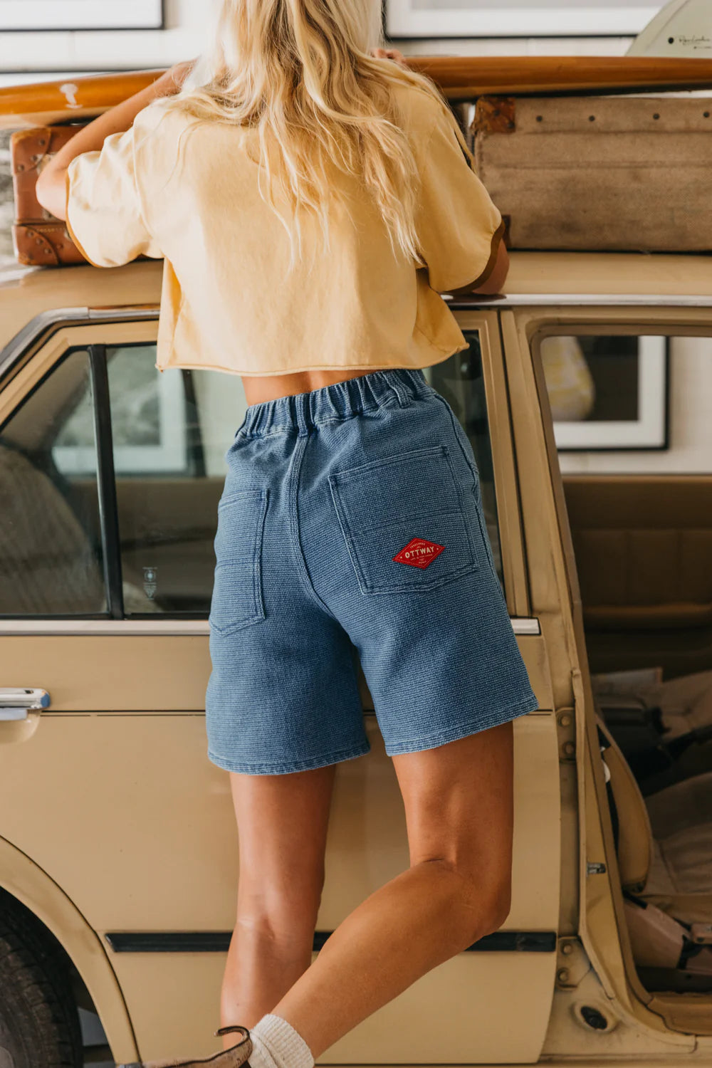 Baggy Denim Shorts