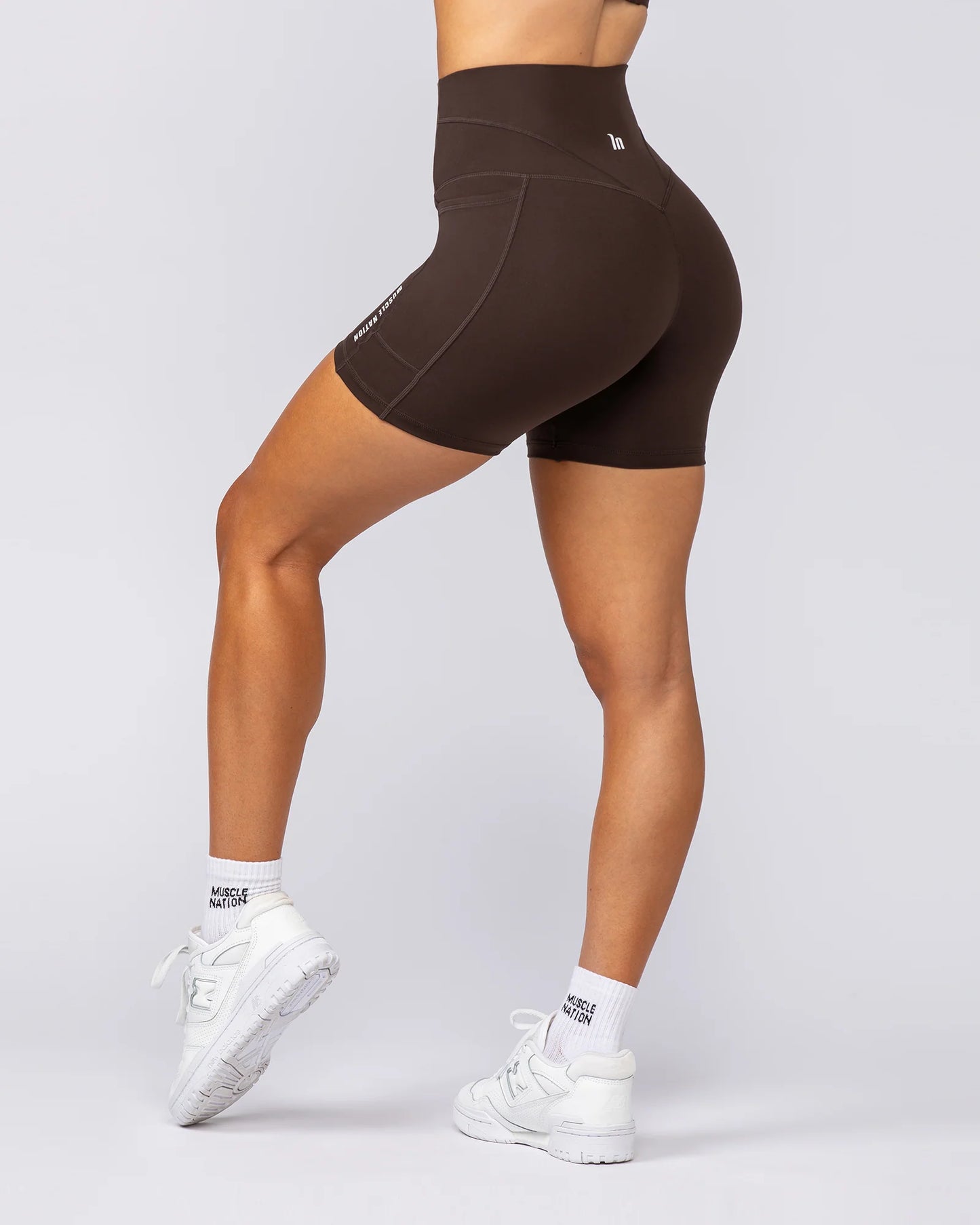 Unrivalled Cocoa Pocket Shorts