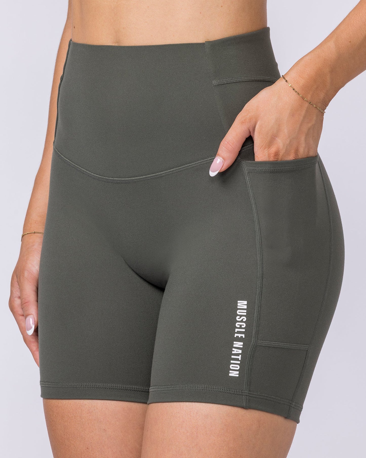 Unrivalled Eucalyptus Pocket Shorts
