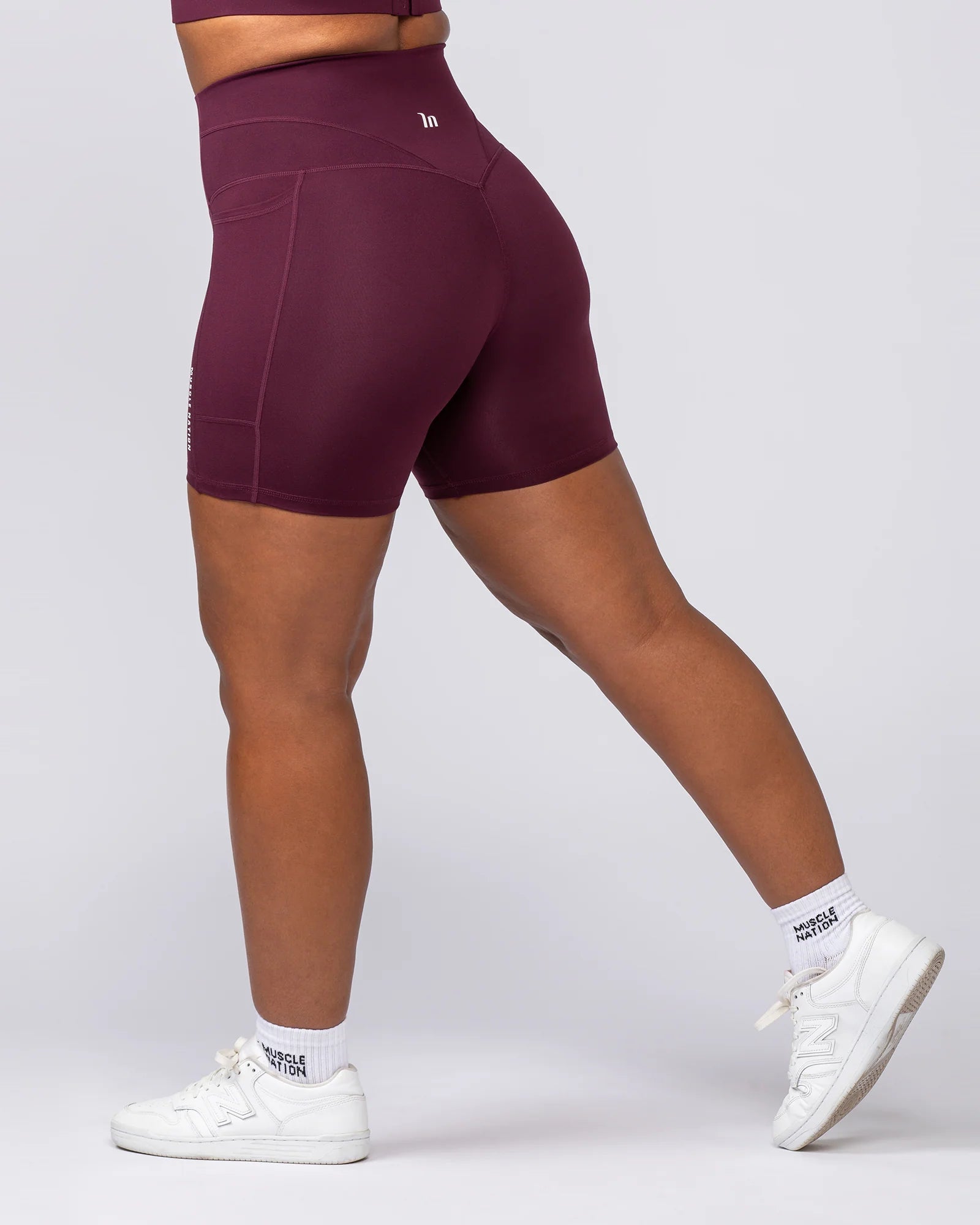 Unrivalled Sangria Pocket Shorts